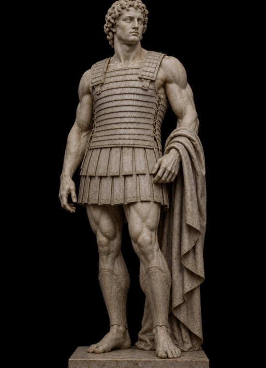 Marble statue of Alexander the Great
