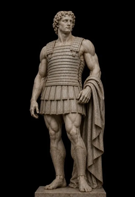 Marble statue of Alexander